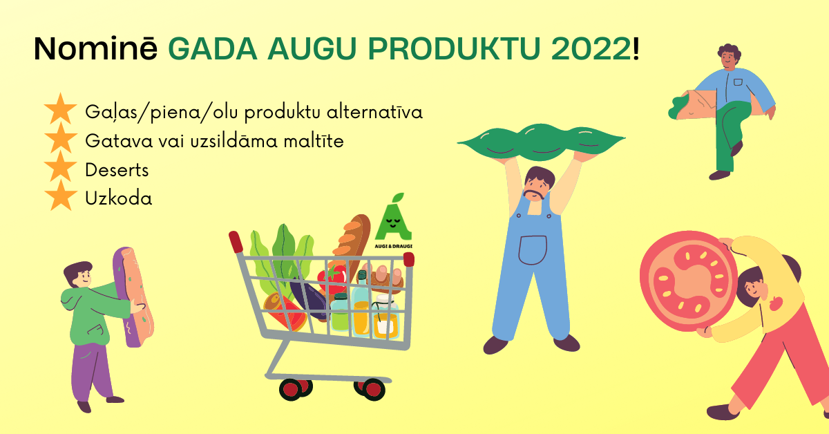 Nominē gada augu produktu 2022!